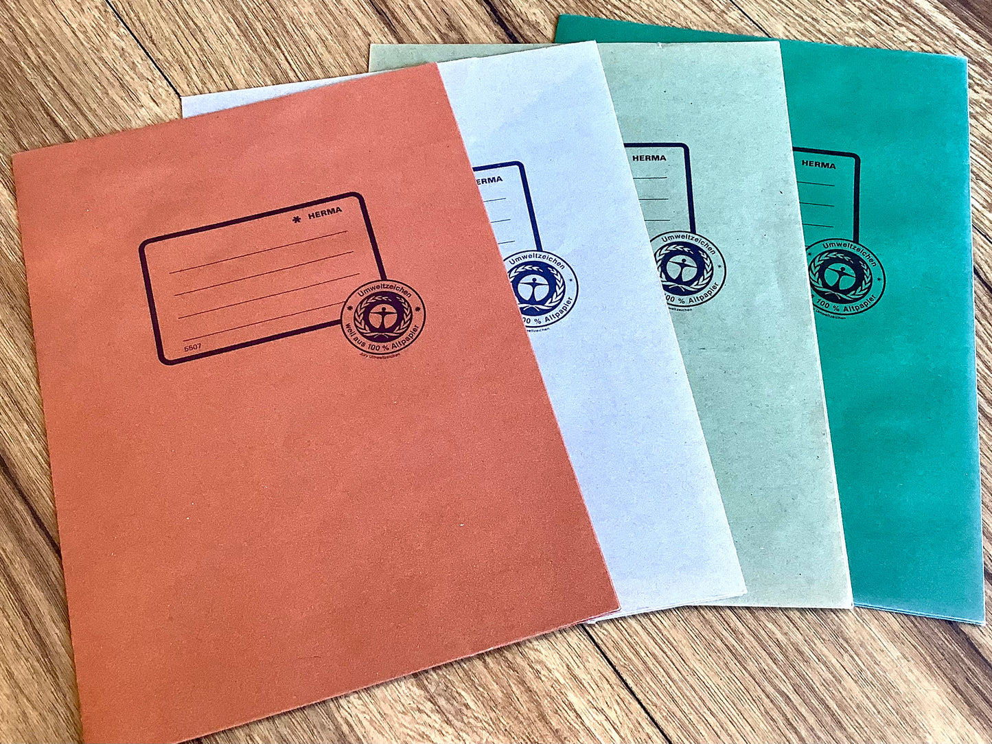 Heftumschlag A5 Papier recycelt HERMA°