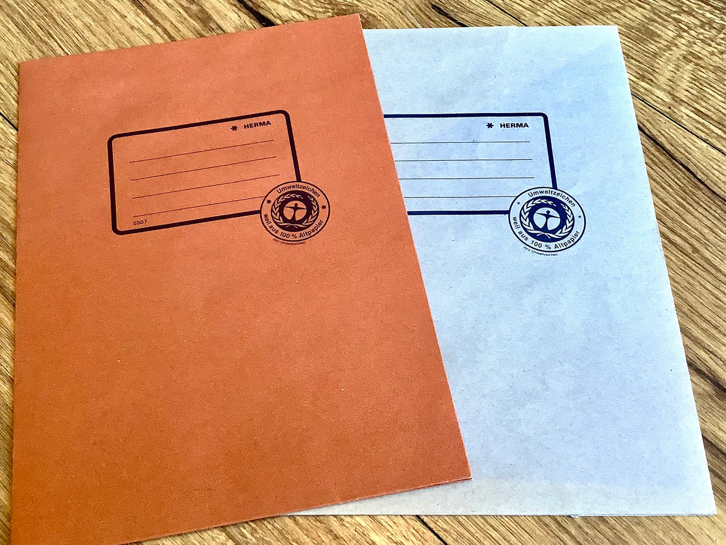 Heftumschlag A5 Papier recycelt HERMA°