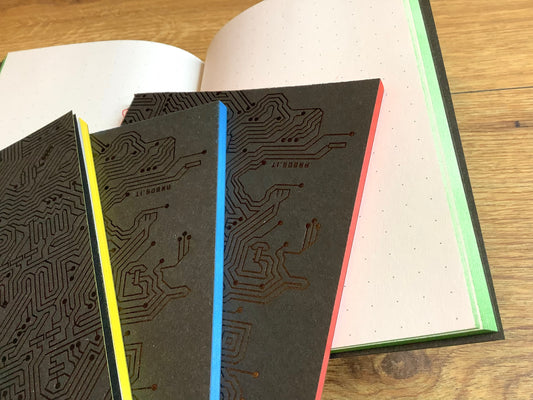 Notizheft A6 dotted "Digital Identity" (arbos)