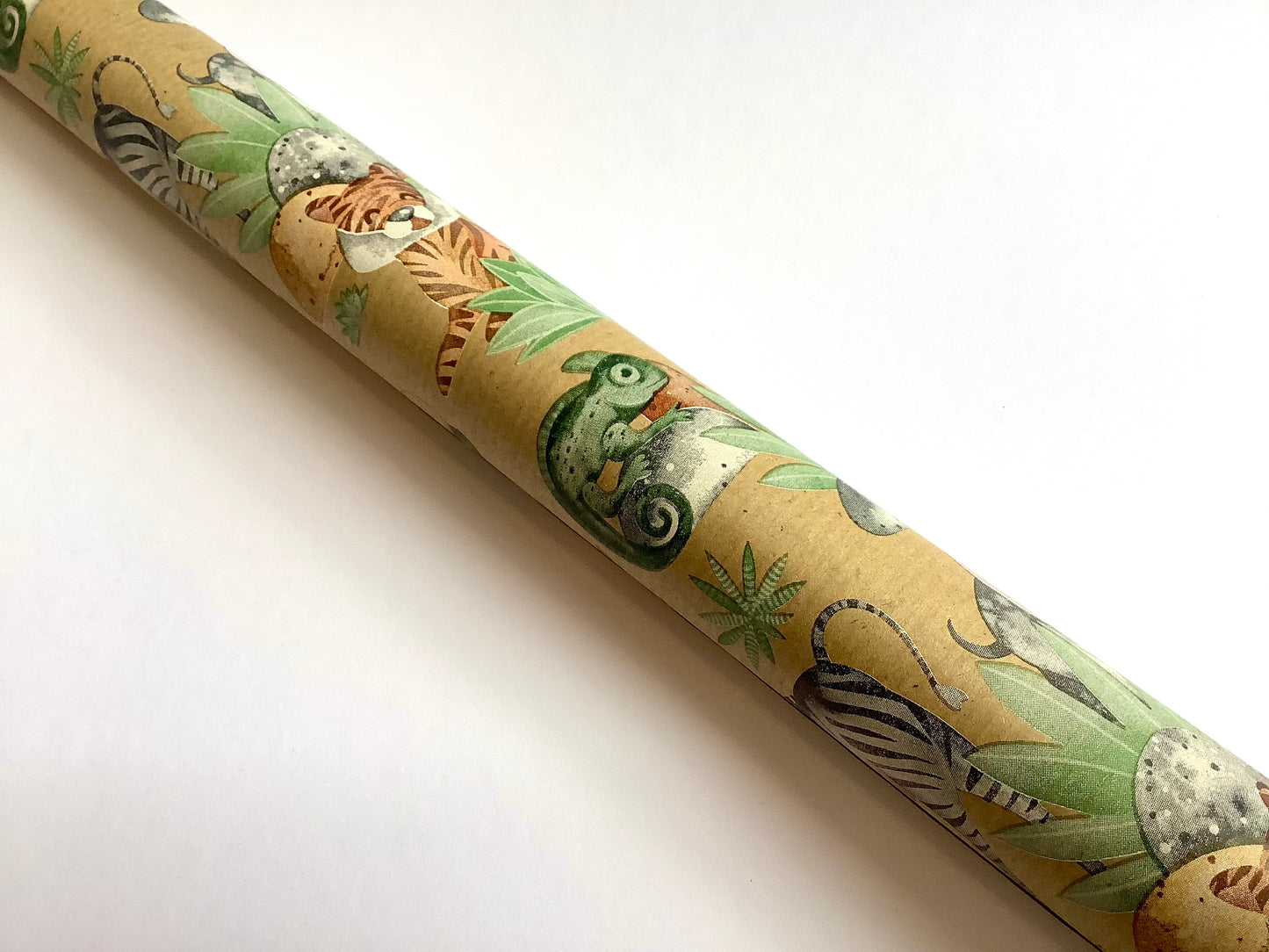Geschenkpapier Recycling Kraft Rolle 2m 70cm Zöwie