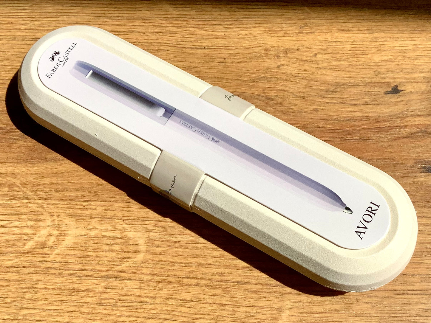 Drehkugelschreiber Avori XB +Etui Faber-Castell°