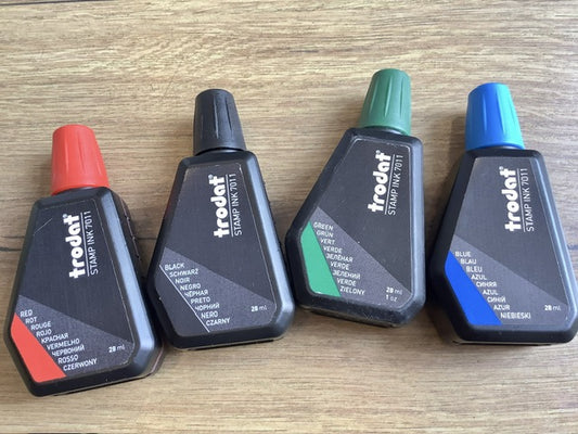 Stempelfarbe trodat 28ml° - Polly Paper - Umweltfreundliche Schreibwaren