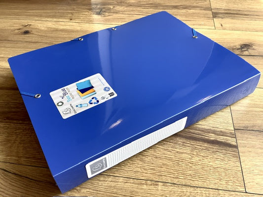 Sammelbox Recycling-PP blau BeeBlue 4cm