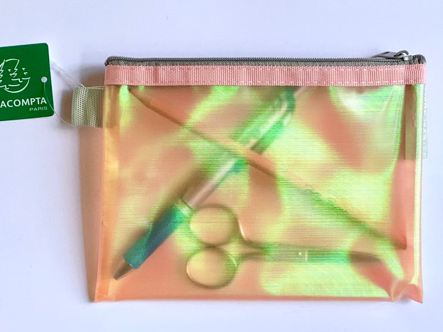 Reißverschlusstasche "Candy Tidy" transluzent Recycling-EVA°