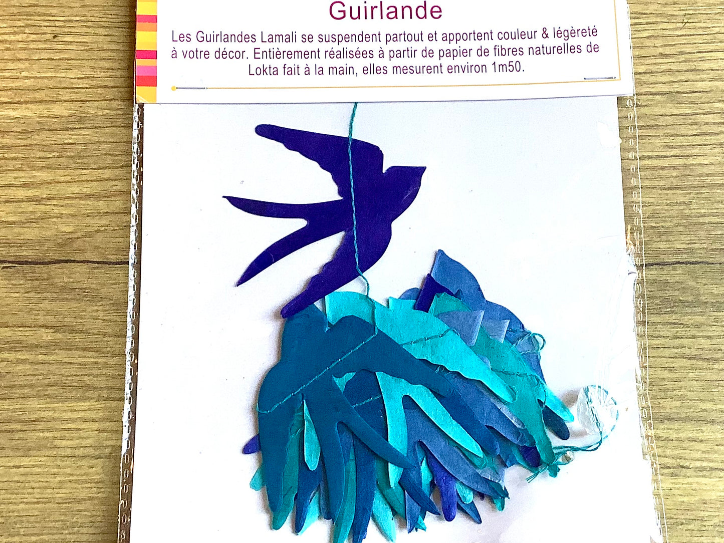 Girlande Papier-Mobile Schwalben Lamali°