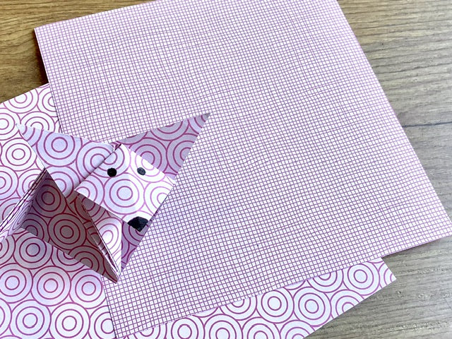 Faltpapier Origami 25Bl. 15x15cm (My Pretty Circus)° - Polly Paper - Umweltfreundliche Schreibwaren