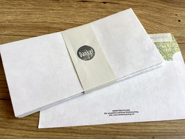 Briefumschläge DL oF 20St. weiß DRP Direktrecycling - Polly Paper - Umweltfreundliche Schreibwaren