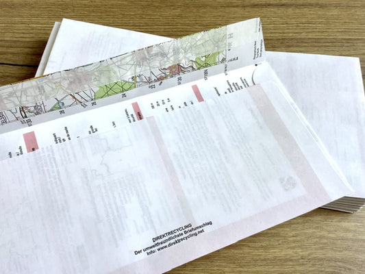Briefumschläge DL oF 20St. weiß DRP Direktrecycling - Polly Paper - Umweltfreundliche Schreibwaren