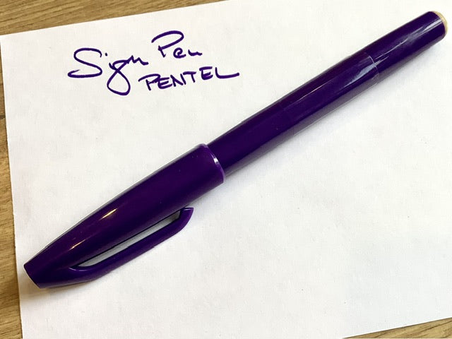 Sign Pen S520 83 % recycled Pentel° - Polly Paper - Umweltfreundliche Schreibwaren