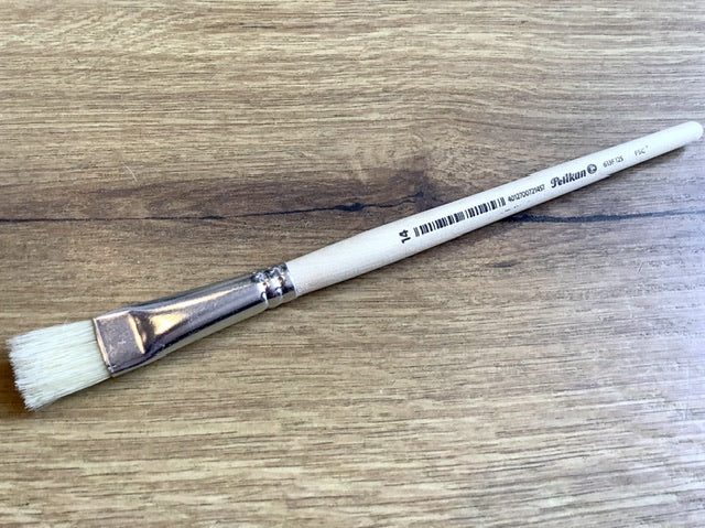 Borstenpinsel 2-8 Pelikan 613F Flachpinsel°