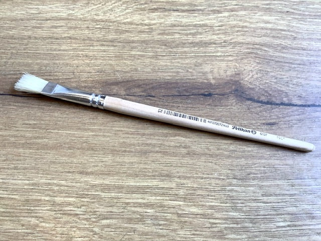 Borstenpinsel 2-8 Pelikan 613F Flachpinsel°
