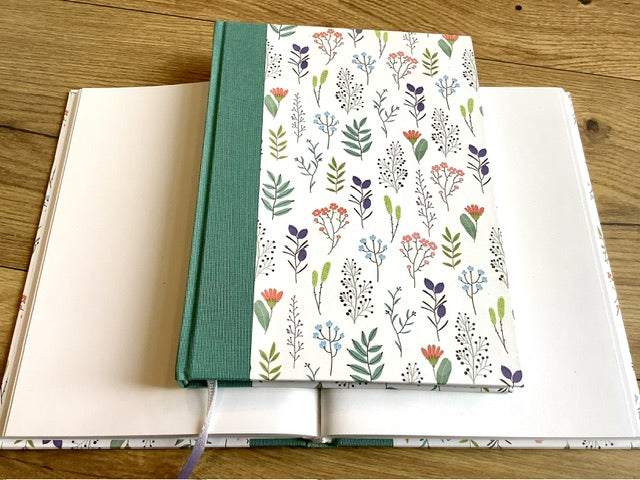 Buch Leinenrücken A5 Natura 100g/m² - Polly Paper - Umweltfreundliche Schreibwaren