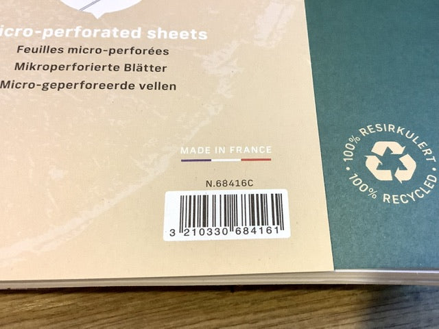 Spiralheft A5 liniert 60Bl. forever „Holz“ - Polly Paper - Umweltfreundliche Schreibwaren
