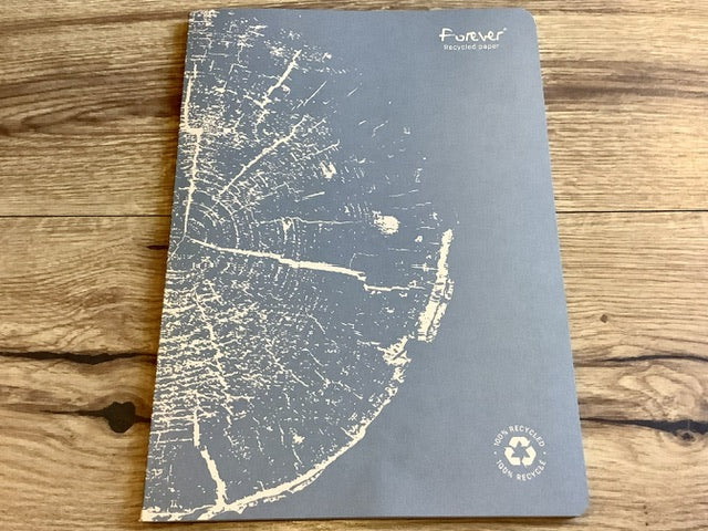 Notizheft A4 kariert 90g 96s forever - Polly Paper - Umweltfreundliche Schreibwaren