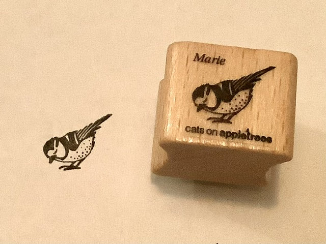 Stempel Blaumeise Marie (Cats on appletrees) - Polly Paper - Umweltfreundliche Schreibwaren
