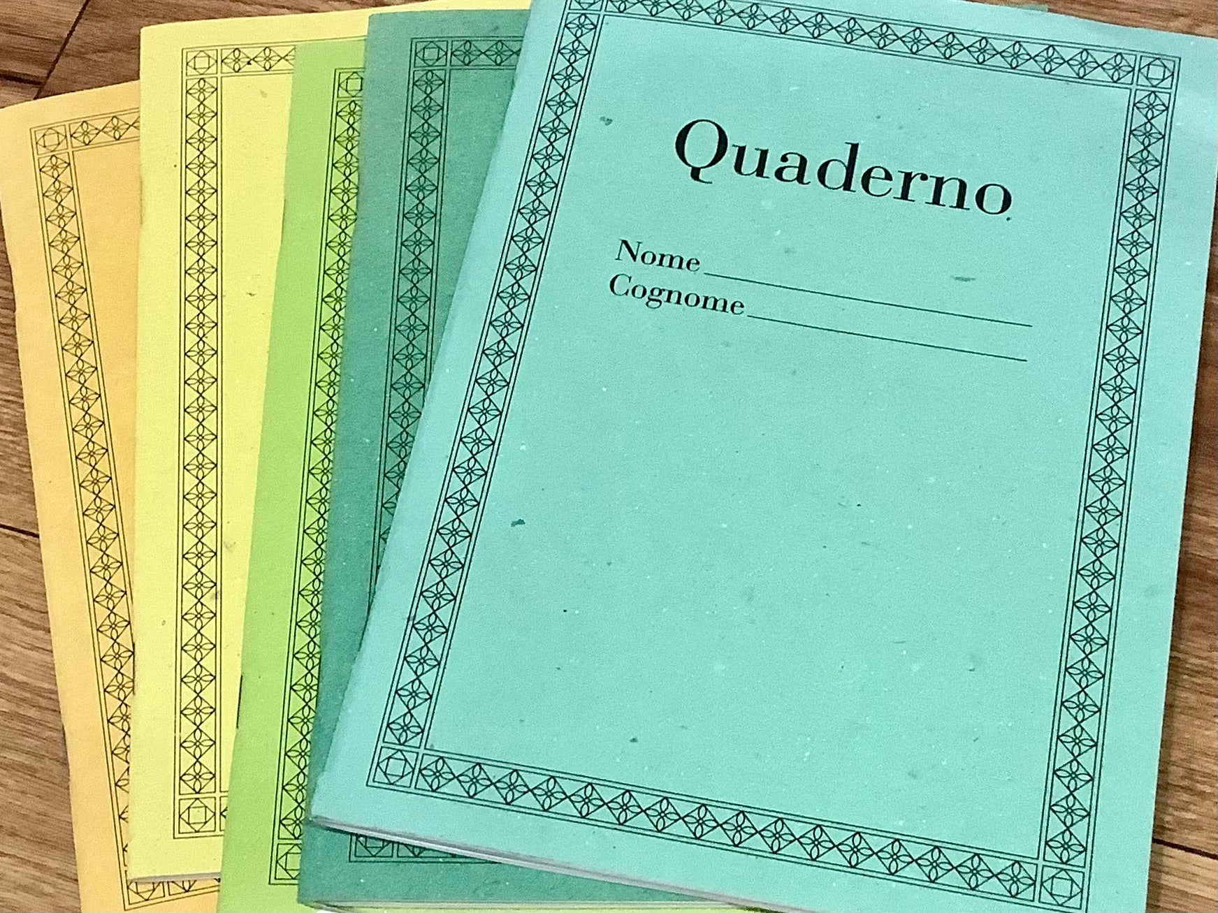 arbos Quaderno A5 Notizheft blanko 48S. - Polly Paper - Umweltfreundliche Schreibwaren