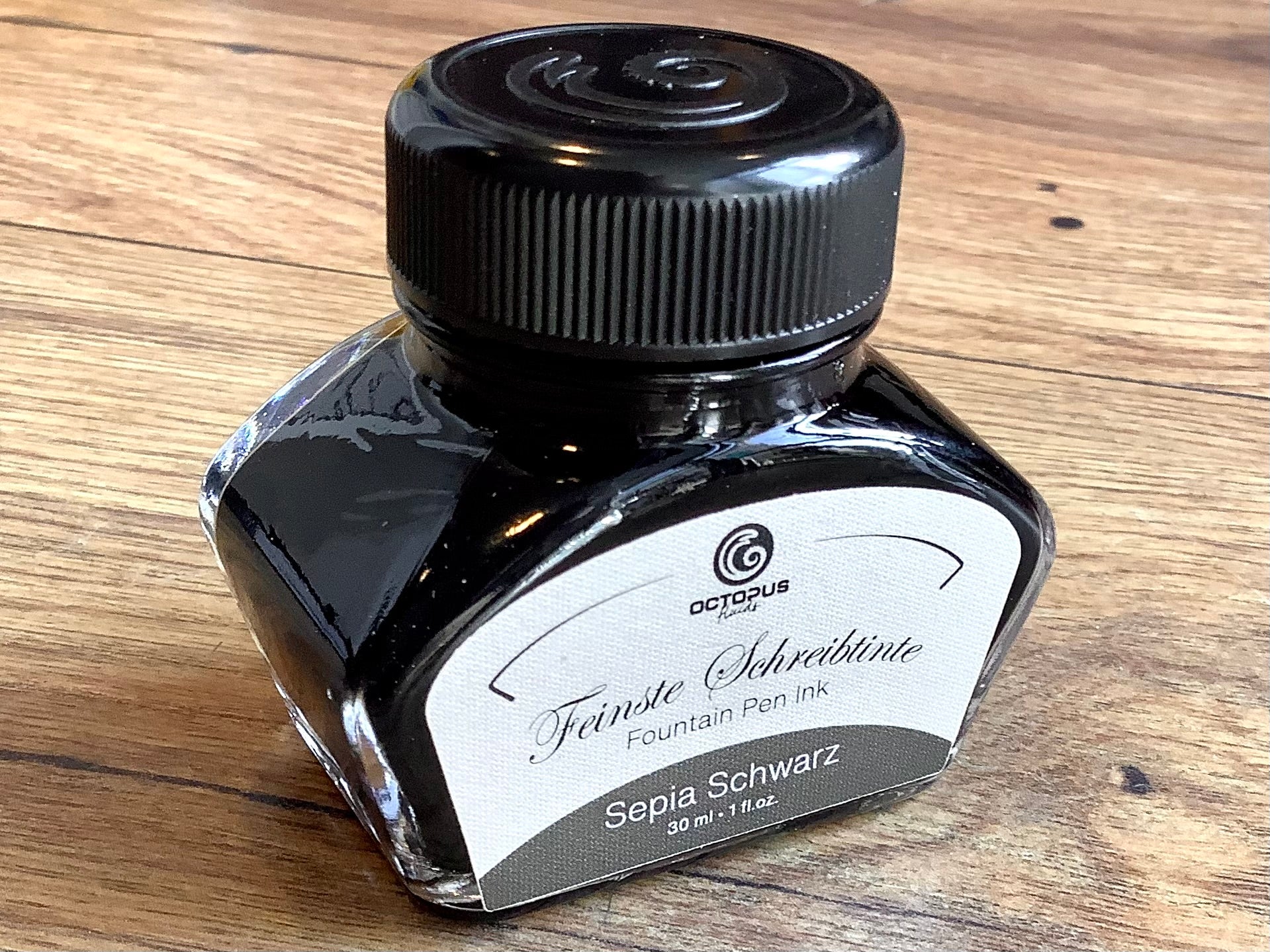 Tinte 30ml-Glas Octopus° - Polly Paper - Umweltfreundliche Schreibwaren