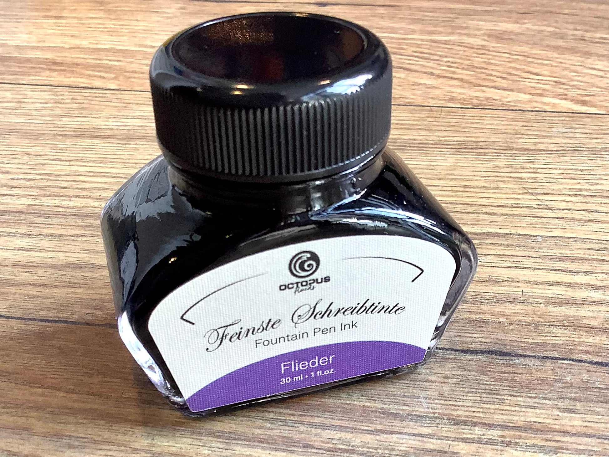 Tinte 30ml-Glas Octopus° - Polly Paper - Umweltfreundliche Schreibwaren