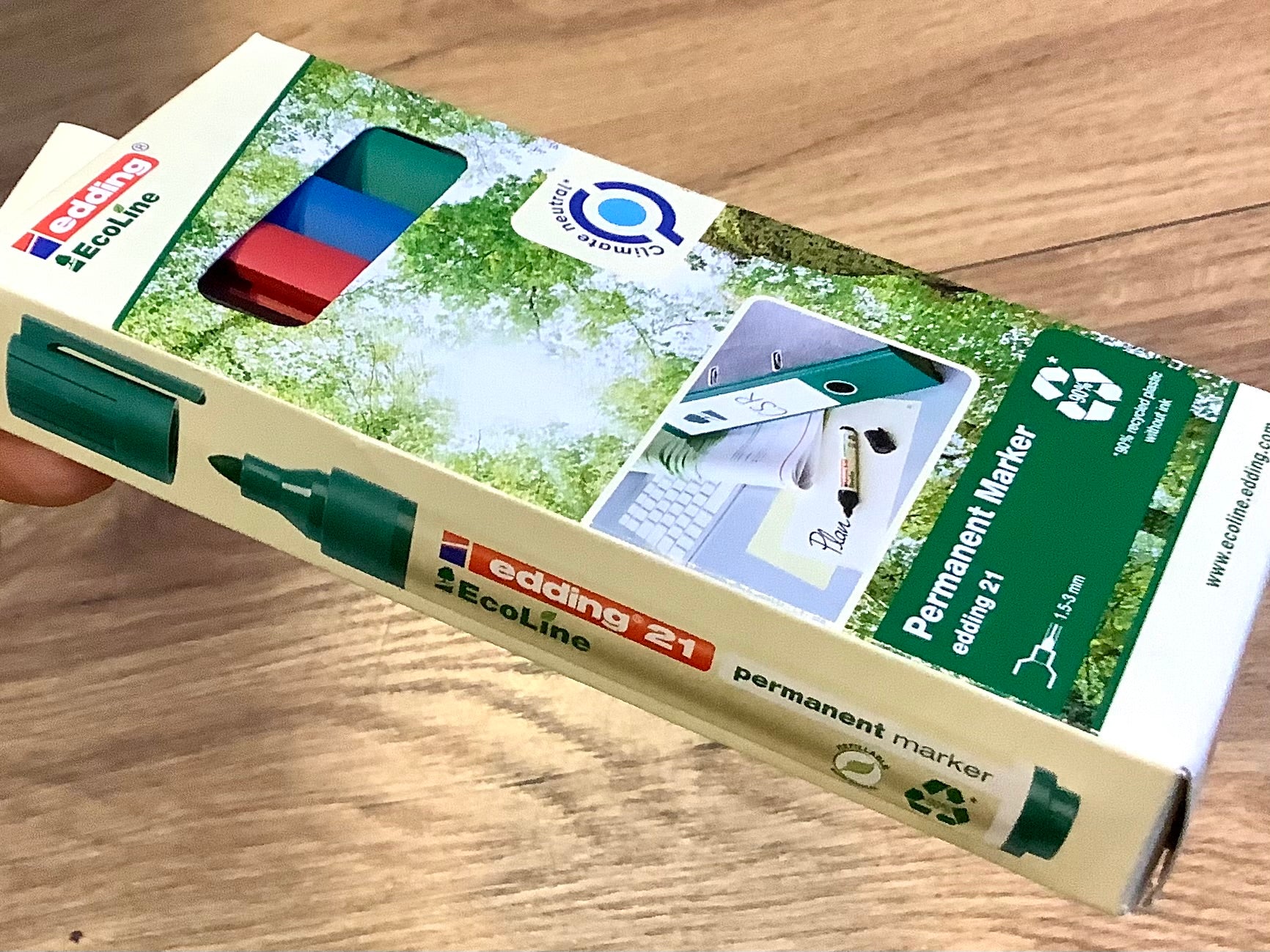Edding 21 Ecoline Rundspitze° - Polly Paper - Umweltfreundliche Schreibwaren