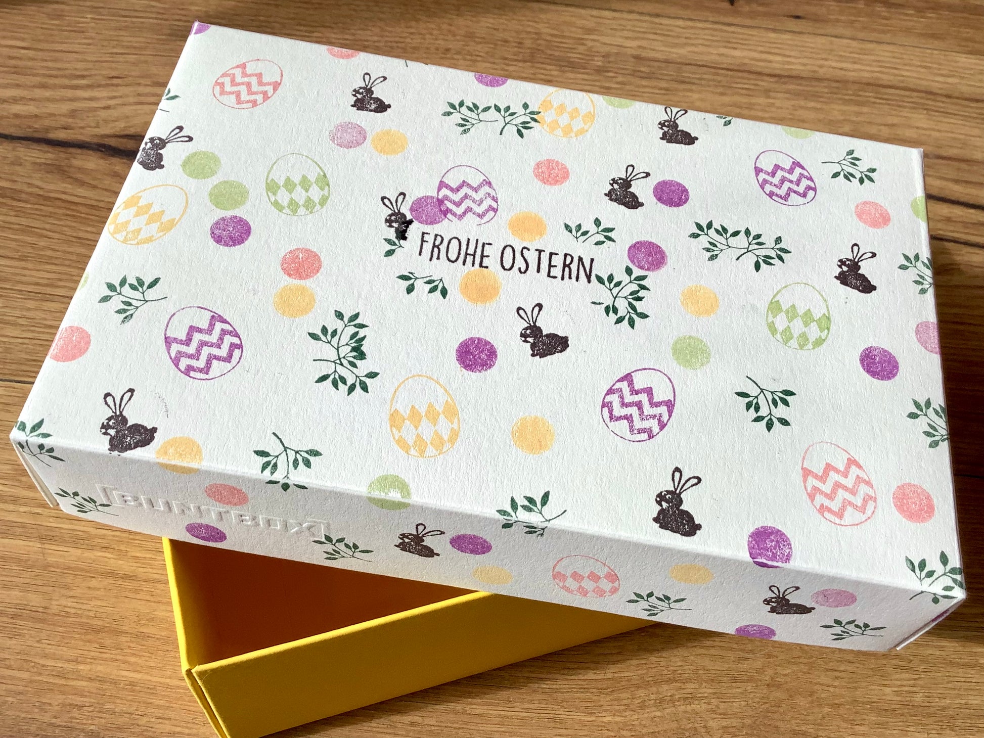 Buntbox M (17x11cm) Geschenkschachtel° - Polly Paper - Umweltfreundliche Schreibwaren