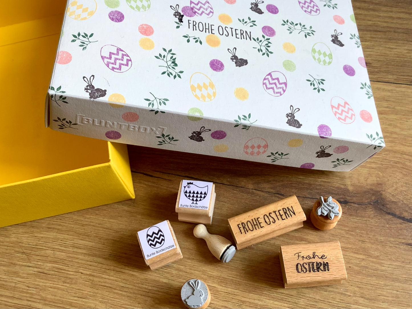 Buntbox M (17x11cm) Geschenkschachtel° - Polly Paper - Umweltfreundliche Schreibwaren