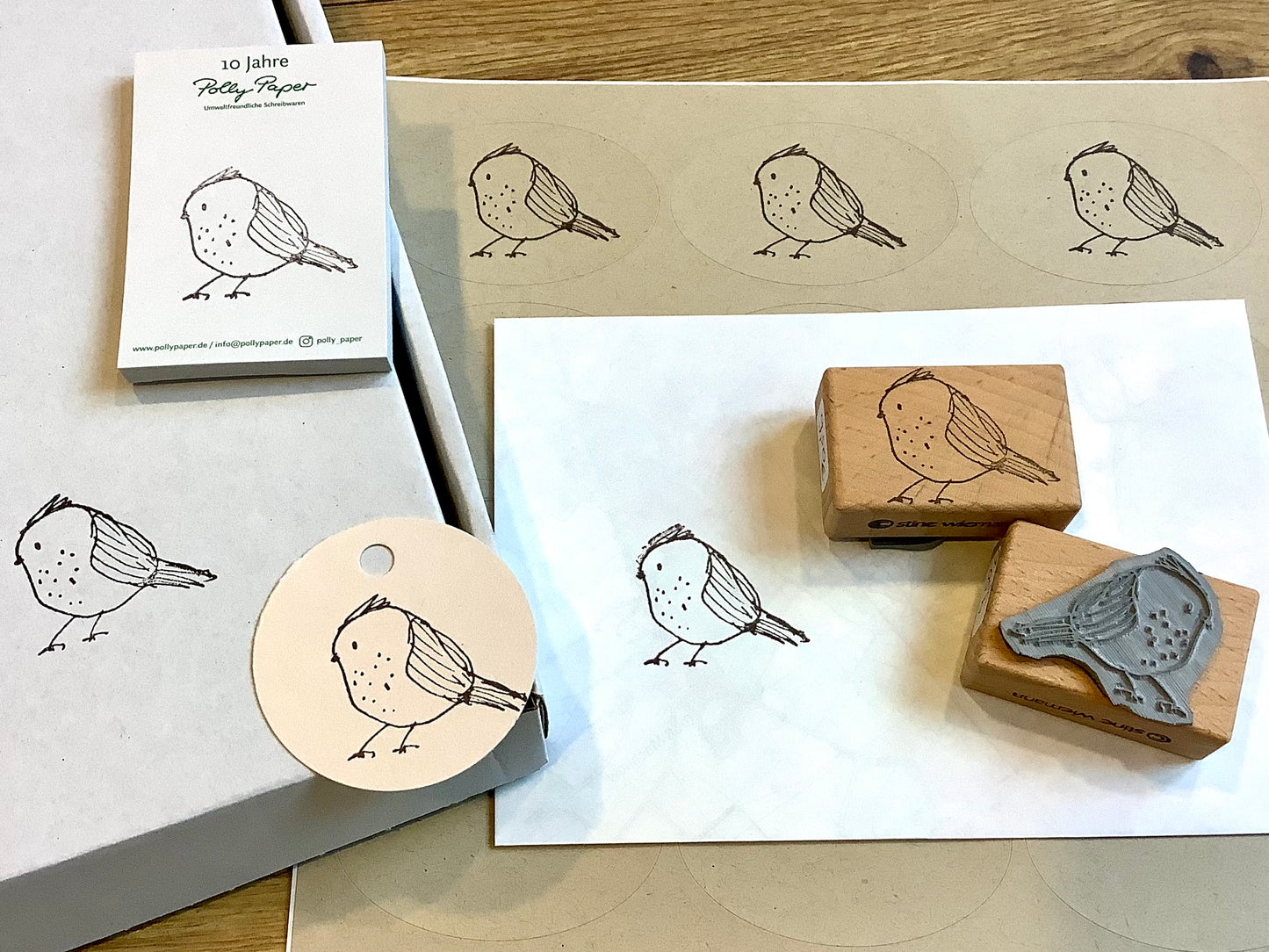 Stempel Vogel Piepmatz (snw)