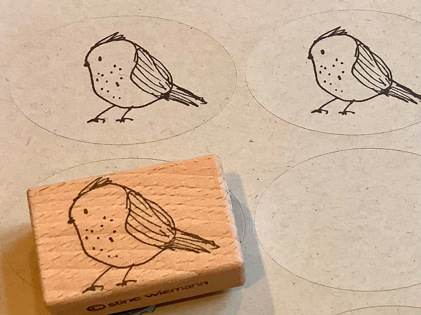 Stempel Vogel Piepmatz (snw)