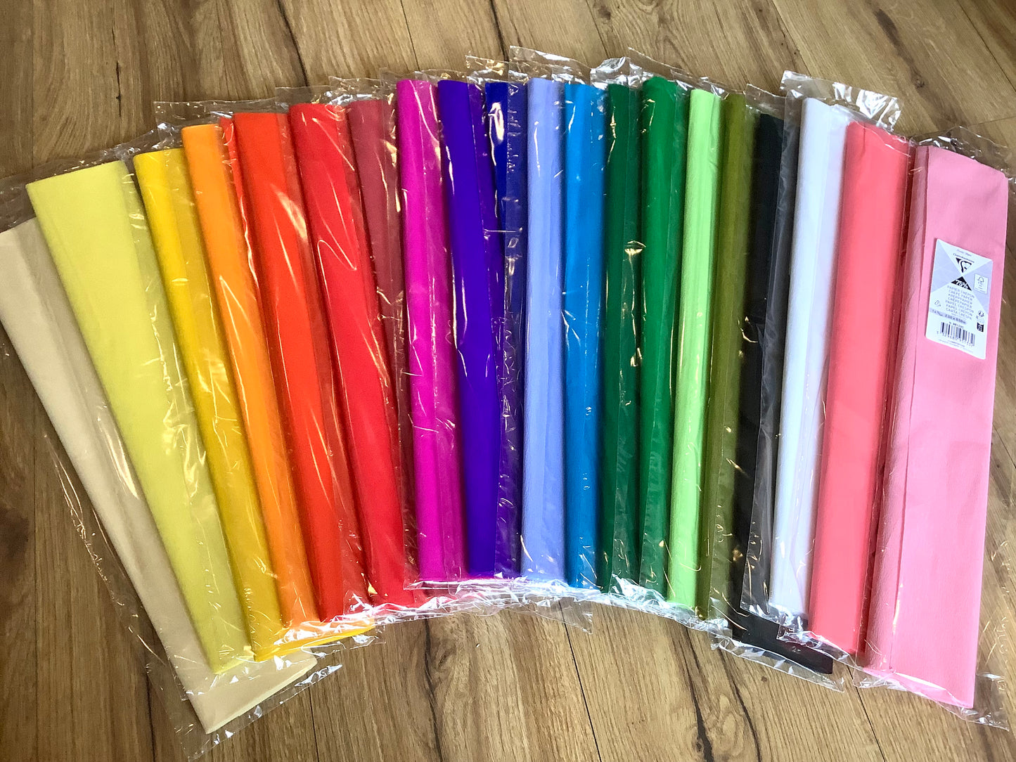 Krepppapier 250x50cm Clairefontaine° - Polly Paper - Umweltfreundliche Schreibwaren