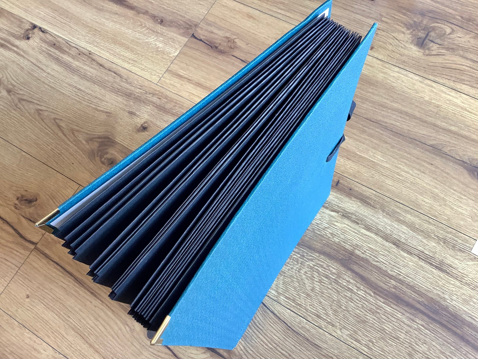 Fächermappe A4 petrol Exacompta 18 Fächer - Polly Paper - Umweltfreundliche Schreibwaren