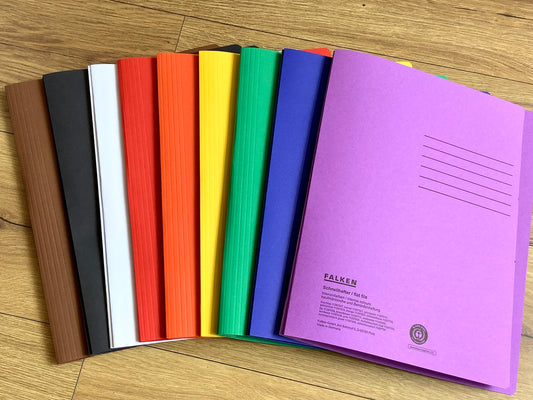 Schnellhefter intensiv Falken A4 Recycling 240g° - Polly Paper - Umweltfreundliche Schreibwaren