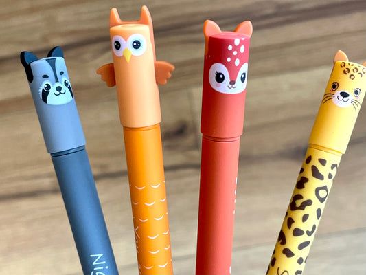 Radierbarer Gelschreiber "Animal Erase-it" (Faber)°