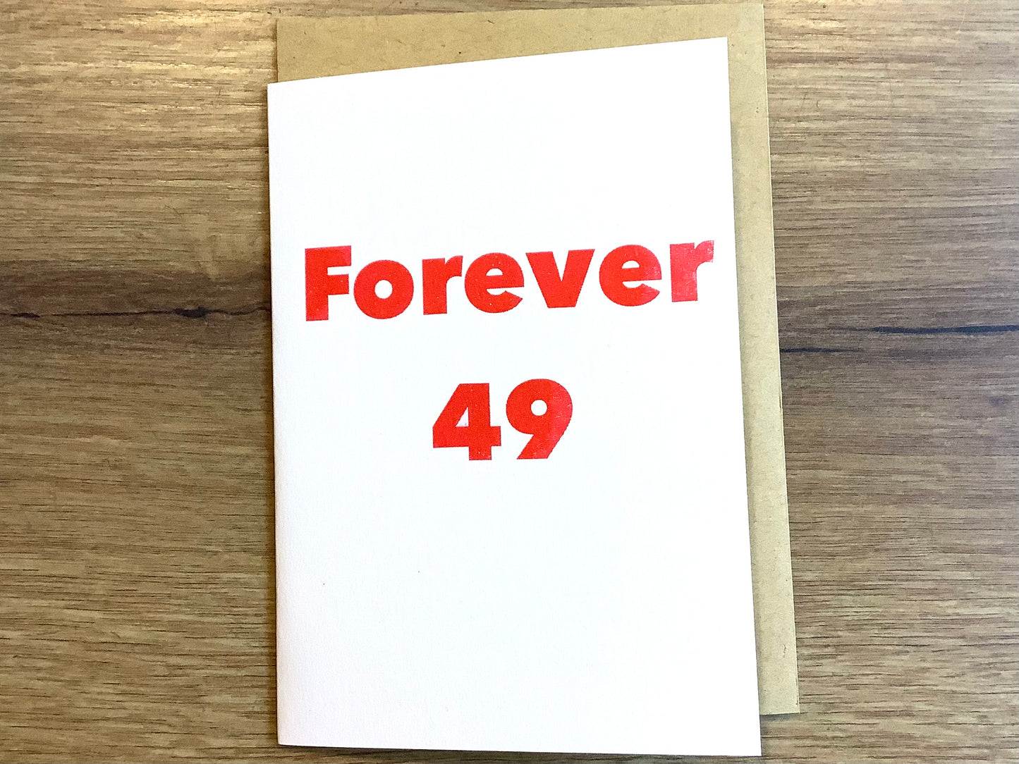 Briefkarte Forever 49 (Superjuju) RC Risographie