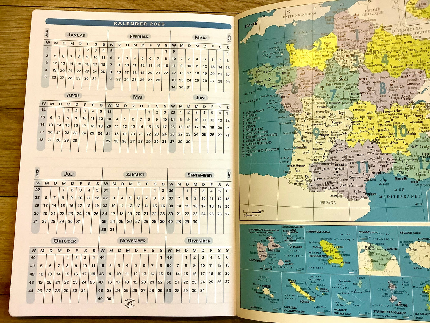 Wochenkalender Prenote Einlage A4 2025 (!) Quo Vadis