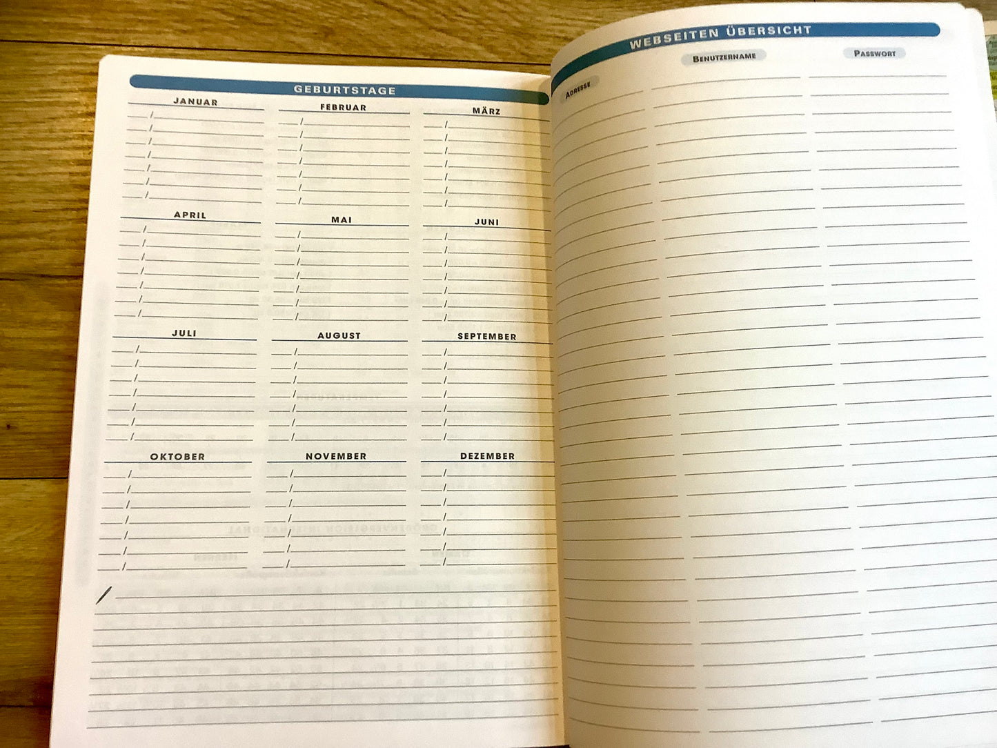 Wochenkalender Prenote Einlage A4 2025 (!) Quo Vadis