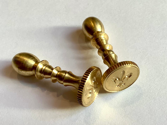 Messing-Siegel 1,7 x 4,5 cm°