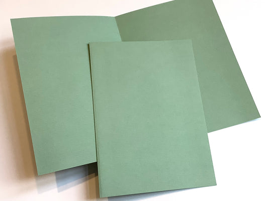 B6 Doppelkarte Eucalyptus Rössler - Polly Paper - Umweltfreundliche Schreibwaren