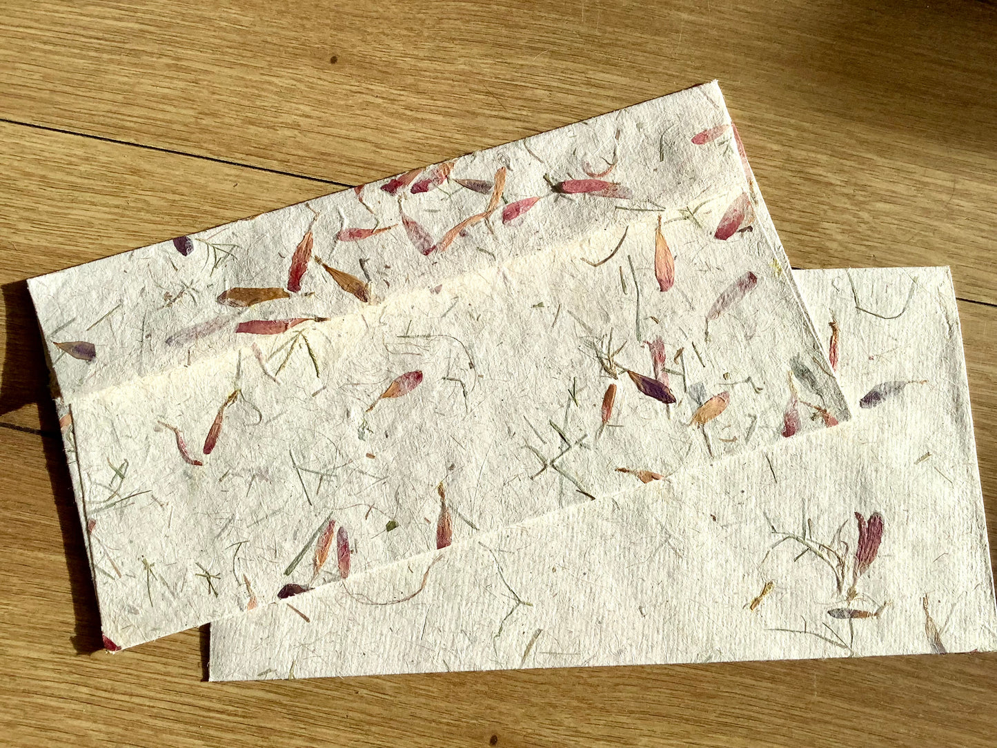 DL Kuvert Hanf Astern einzeln - Polly Paper - Umweltfreundliche Schreibwaren