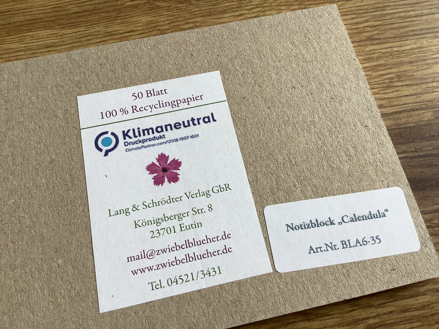 Wochenplaner A5 Sommerwiese 50 Blatt undatiert