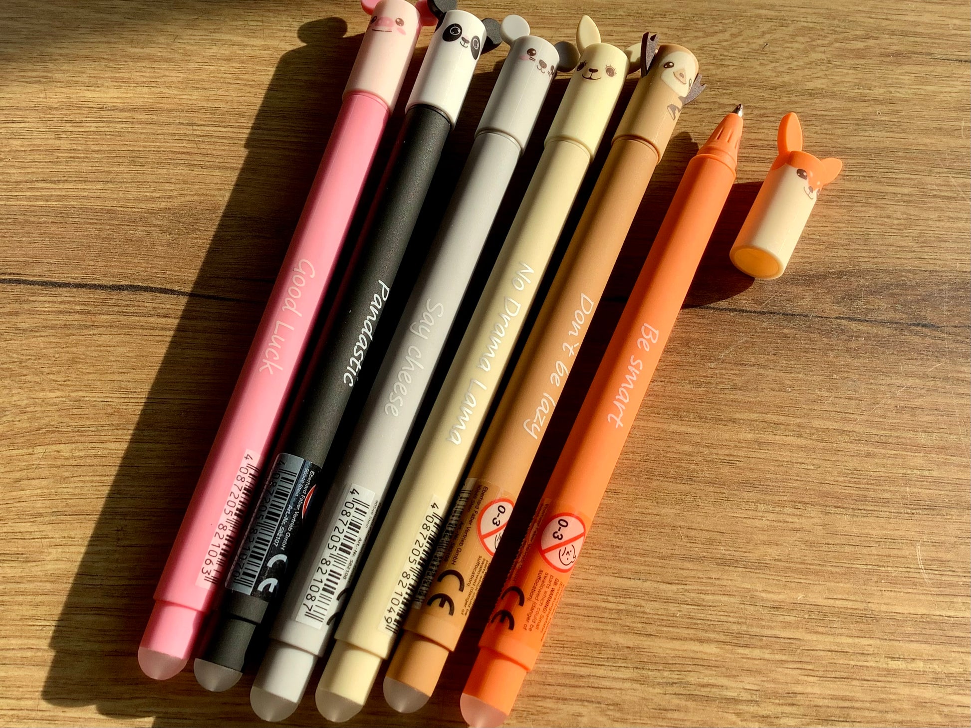 Radierbarer Gelschreiber "Animal Erase-it" (Faber) - Polly Paper - Umweltfreundliche Schreibwaren