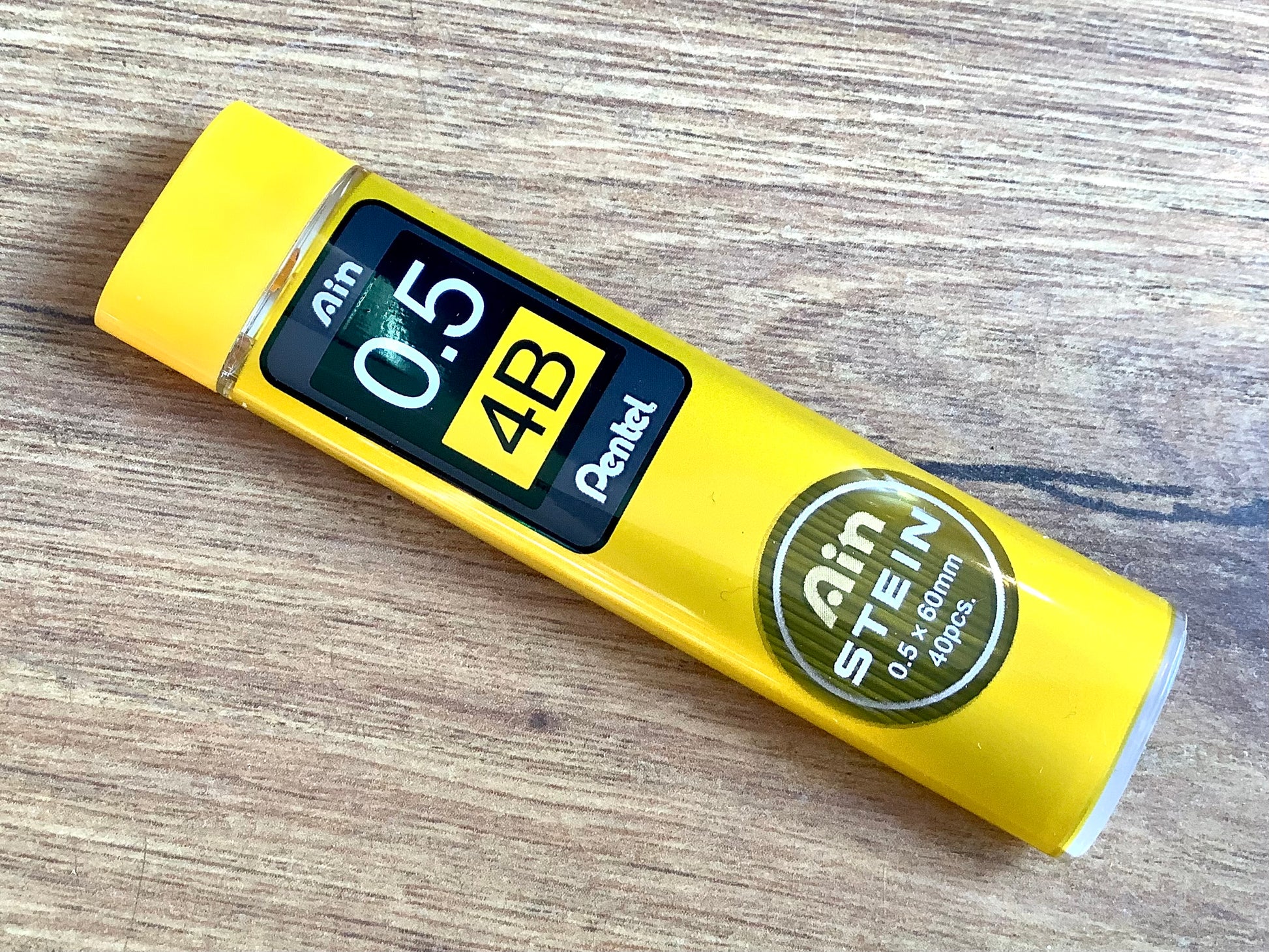 Feinminen 0,5mm 40 Pentel 40 Hi-Polymer Ain Stein° - Polly Paper - Umweltfreundliche Schreibwaren