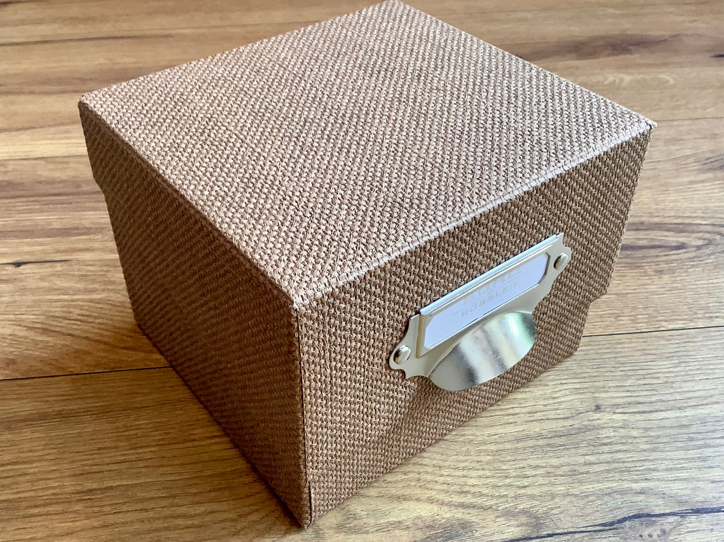 Fotobox Karteikasten A6 Rössler hazelnut - Polly Paper - Umweltfreundliche Schreibwaren