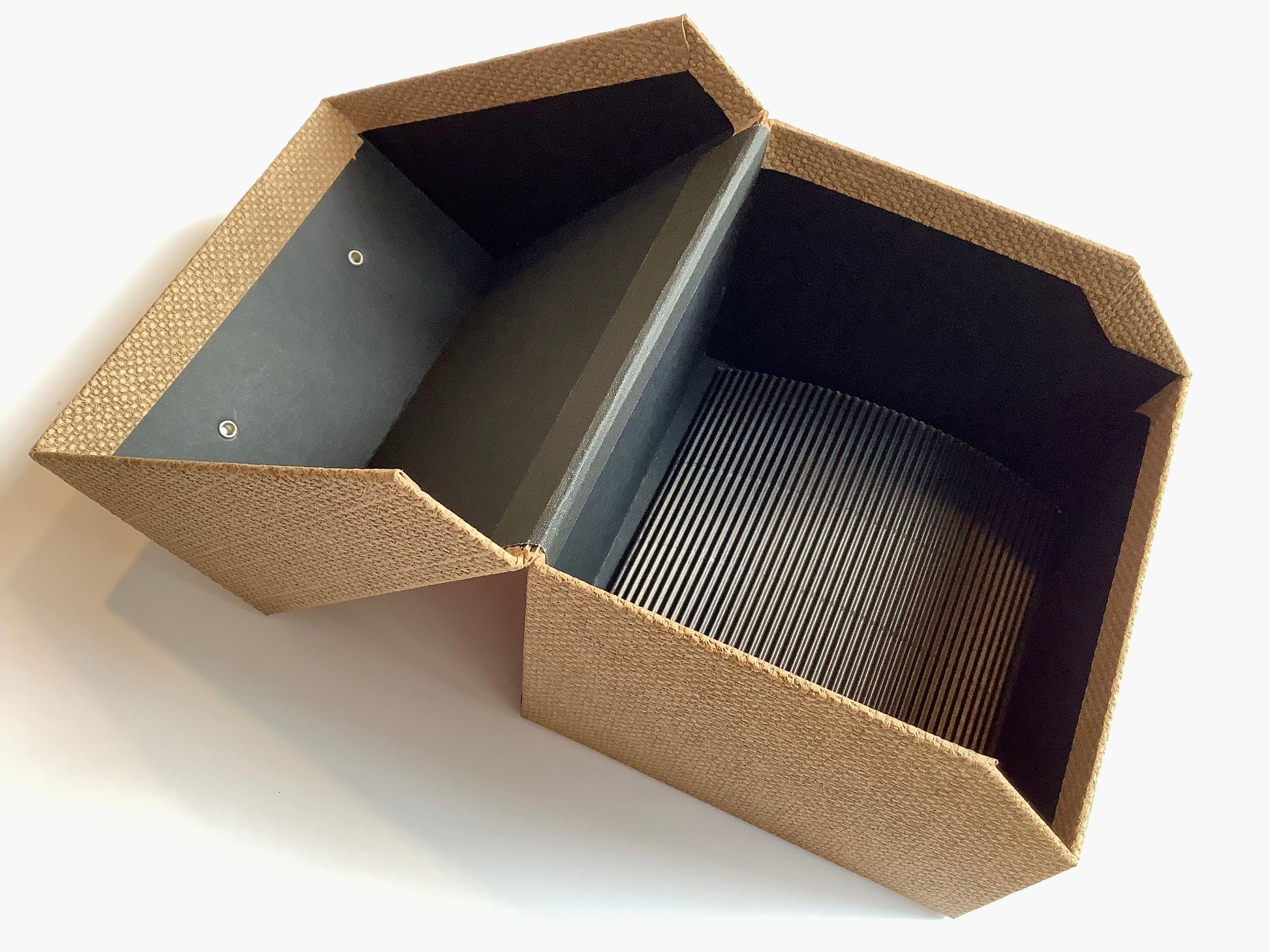 Fotobox Karteikasten A6 Rössler hazelnut - Polly Paper - Umweltfreundliche Schreibwaren