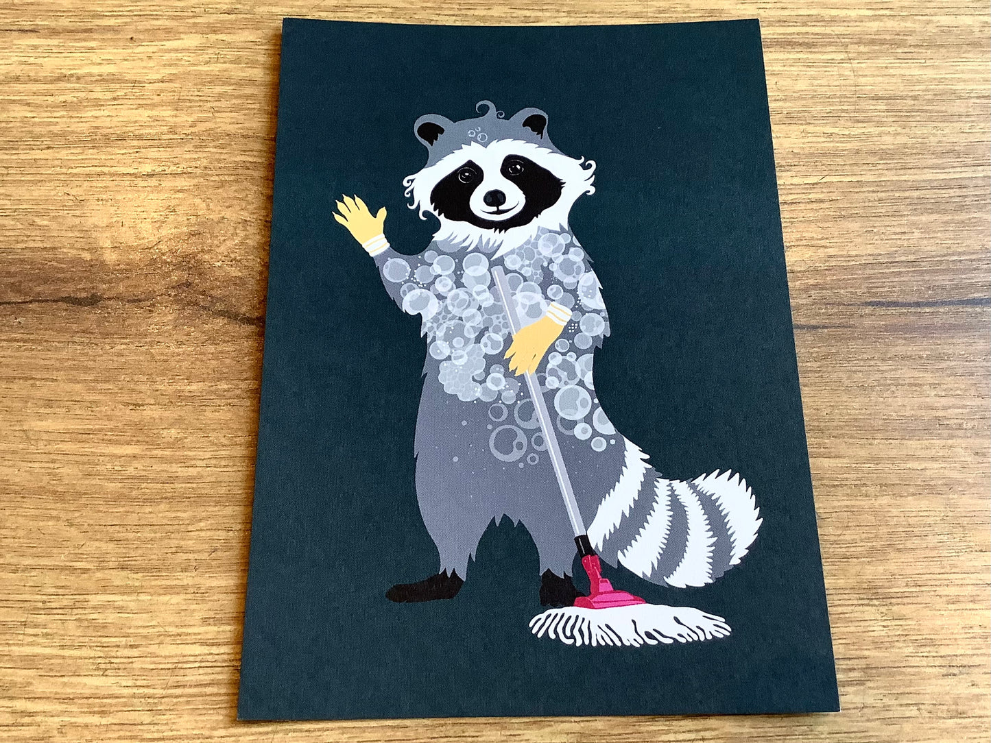 Postkarte Waschbär (Maydell)
