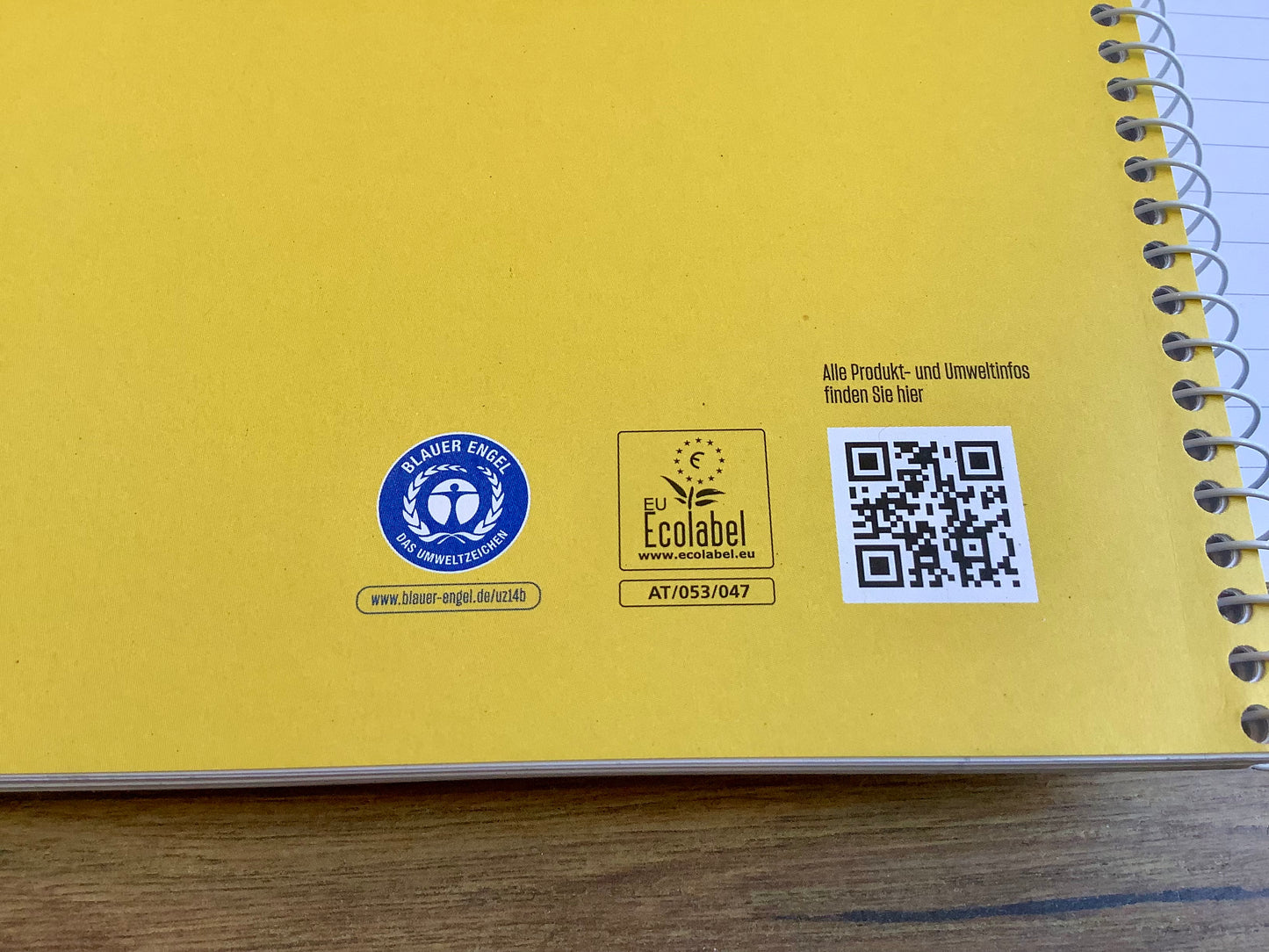 Collegeblock liniert 90g Premio Recycling Randlinien