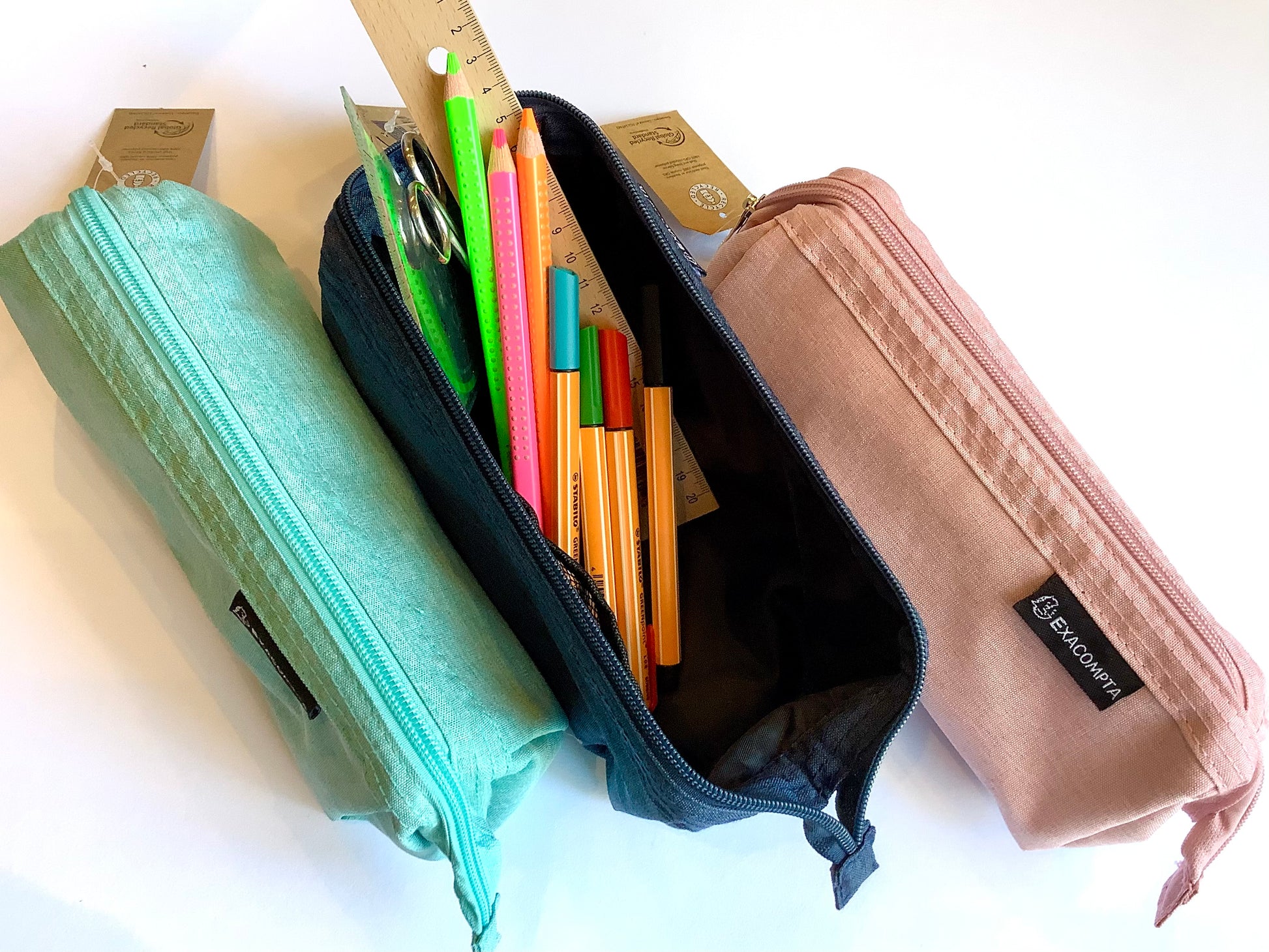 Stiftetasche Recycling-PET XXL - Polly Paper - Umweltfreundliche Schreibwaren