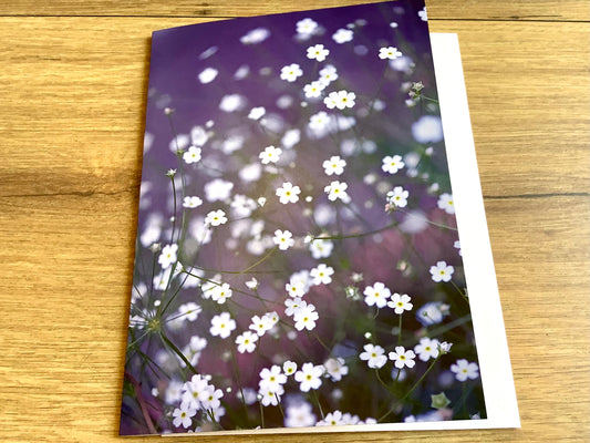 Briefkarte Kleine Blümchen (art+nature) B6