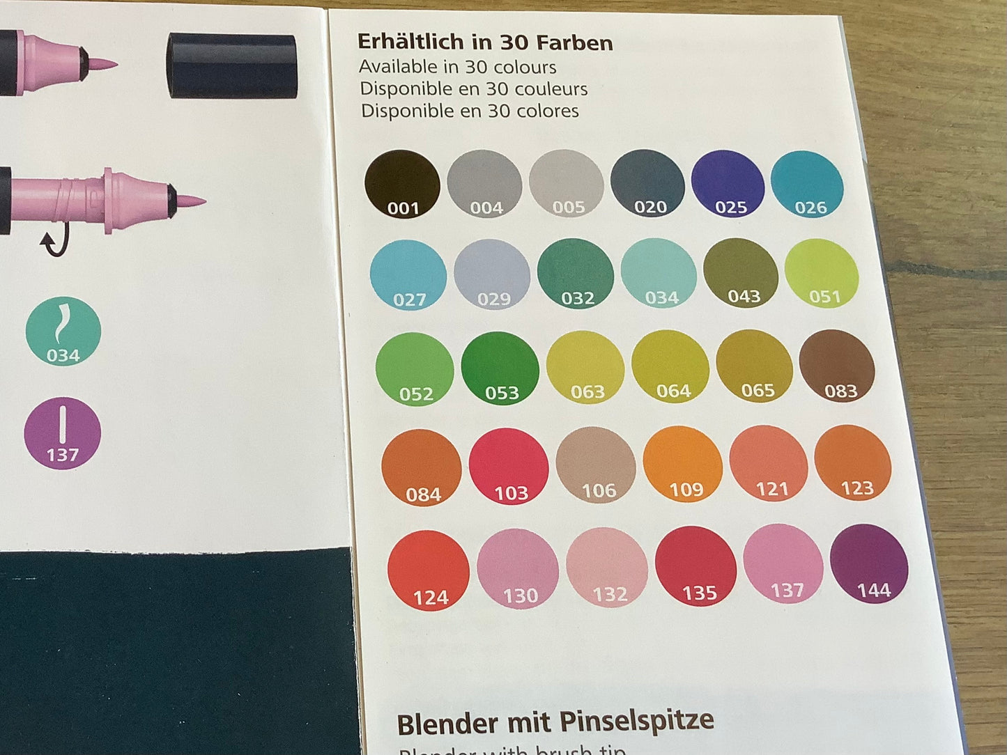 Twinmarker Paint-it 040 Brush pen Set 20 Farben