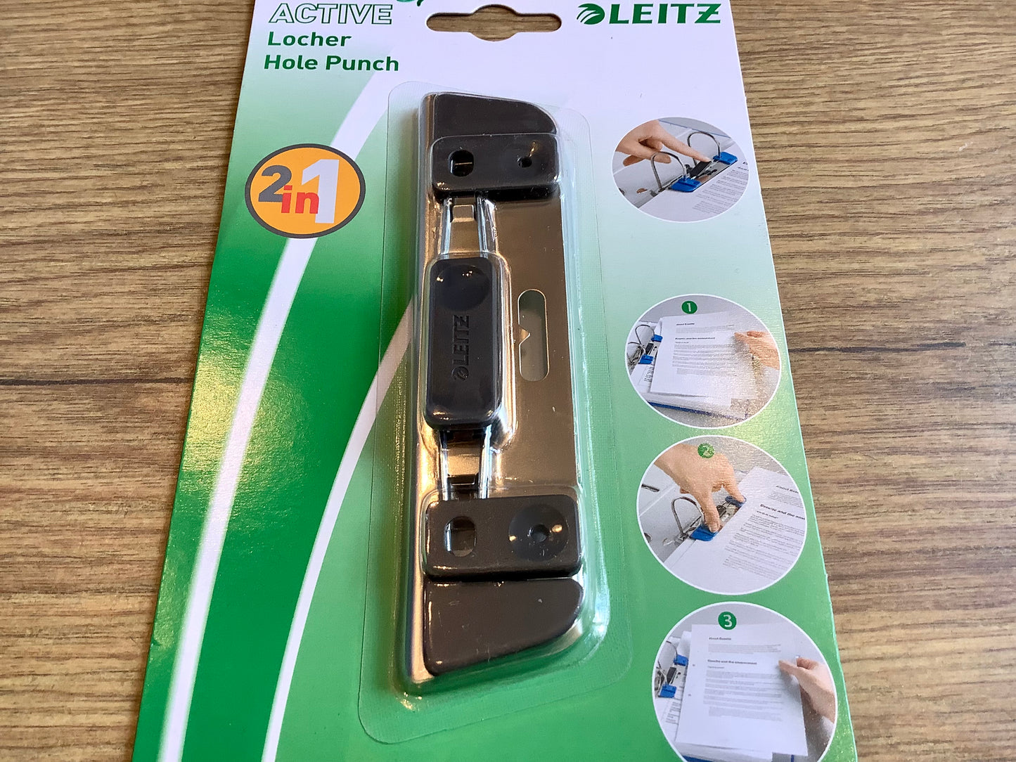 Leitz Locher Blattniederhalter active