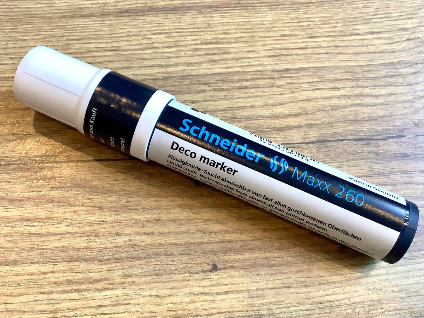 Kreidemarker Maxx 260 5-15mm weiß Schneider - Polly Paper - Umweltfreundliche Schreibwaren