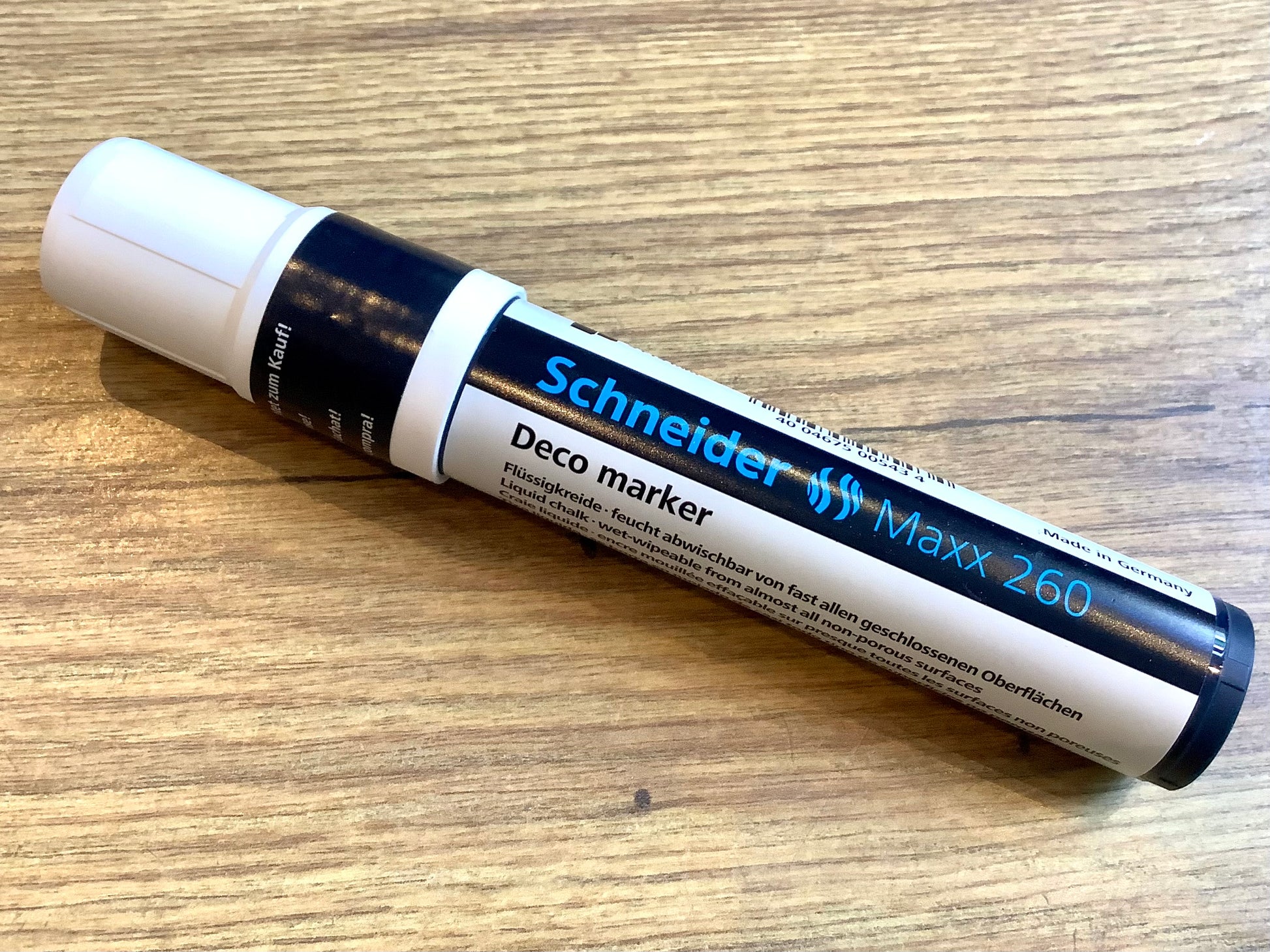 Kreidemarker Maxx 260 5-15mm weiß Schneider - Polly Paper - Umweltfreundliche Schreibwaren